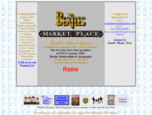 Tablet Screenshot of beatlesmarketplace.com